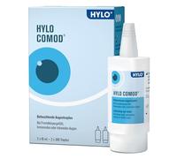 Hylo Comod Gotas para ojos secos, con ácido hialurónico, 2 unidades de 10 ml