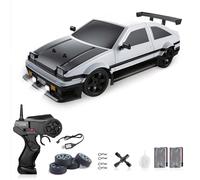 Hylukon Drift Auto, 18 km/h, RC Drift Car 1:16 Coche teledirigido con luces LED, funciones de pulverización, 4WD RC Auto Drift Car