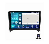 HYMLMY Android 13 - Radio estéreo para Coche,Pantalla táctil de 9 Pulgadas con Carplay para TT 2006~2012,Reproductor MP5 Bluetooth con cámara de Respaldo AHD,FM,SWC,RDS,DSP,4 núcleos M100S 1G+32G
