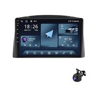 HYMLMY Android 13 Reproductor de radio estéreo para automóvil para J-eep Grand Cherokee 2005-2007 Navegación para automóvil en el tablero Receptor de audio para automóvil, Pantalla táctil HD de 9 "con