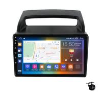 HYMLMY Radio estéreo para automóvil Android 14 para KIA Carnival VQ 2006-2014 Navegación por satélite 2 Din 9 "GPS Reproductor de video multimedia DSP incorporado FM BT Wifi SWC 4G 5G Carplay Cámara