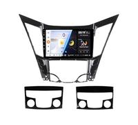 HYMLMY Radio estéreo para Coche 2 DIN con Android 14 y Bluetooth para Hyundai Sonata 6 YF 2009-2014,Pantalla táctil de 9 Pulgadas,Control de Voz,Carplay,WiFi,Control en el Volante,USB,GPS (X7 6G+128G