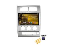 HYMLMY Radio estéreo para Coche con Android 12 para Jeep Cherokee Liberty KK 2007-2012, Pantalla táctil de 9", navegación GPS, CarPlay/Android Auto inalámbrico, Controles en el Volante, compatibilida