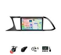 HYMLMY - Radio estéreo para coche con Android 13 de 9 pulgadas y doble DIN para Seat Leon 3 MK3 2012-2020 con cámara de respaldo AHD, controles en el volante, SWC, Bluetooth, Carplay, navegación GPS