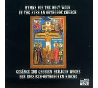Hymns for Holy Week in Russian Orthodox Church
