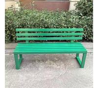Hynbdes Banco de Jardín for Exterior, Banco con Respaldo, Marco de Metal, Tratamiento Impermeable, for Porche, Parque, Patio, Sin Miedo al Viento ni al Sol -40x150x85cm
