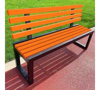 Hynbdes Banco de Jardín for Exterior, Banco con Respaldo, Marco de Metal, Tratamiento Impermeable, for Porche, Parque, Patio, Sin Miedo al Viento ni al Sol -40x150x85cm