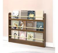 Hynbdes Estantería Estrecha de Madera Maciza,Libros Organizadores De Almacenamiento Detrás De La Puerta,Librería Vertical Delgada,para Ahorrar Espacio, para Dormitorio, Sala de Estar y Oficina