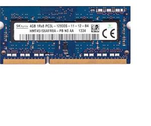 Hynix 4GB DDR3L 1600MHz módulo de - Memoria (4 GB, 1 x 4 GB, DDR3, 1600 MHz, 204-pin SO-DIMM)
