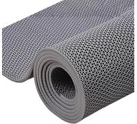 HynJGih Alfombrilla de Drenaje Antideslizante, Alfombrilla Hueca Impermeable Comercial, Alfombrilla de Drenaje for baño y Cocina, se Puede Cortar(120cmX300cm)