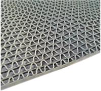 HynJGih Alfombrilla de Drenaje Antideslizante de PVC Gris, 3,5 mm de Grosor, Alfombrillas comerciales for Zonas húmedas, baños, Piscinas y cocinas
