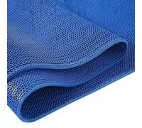 HynJGih Alfombrilla de Drenaje de PVC de 5 mm de Espesor, Alfombrillas Antideslizantes for Zonas húmedas comerciales, for duchas y Piscinas(BLU,120x500cm)