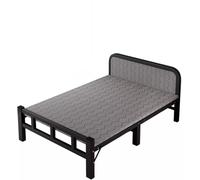 HynJGih Cama Plegable con colchón for Adultos, Estructura de Acero Engrosado, Cama Plegable portátil for Adultos.(190 * 90 * 41cm)