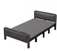 HynJGih Cama Plegable con colchón for Adultos, Estructura de Tubo de Acero Engrosado, Que Ahorra Espacio y facilita el Almacenamiento.