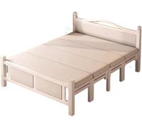 HynJGih Cama Plegable con colchón for Adultos, tamaño Queen, Ahorra Espacio y soporta Bien la Carga. Cama Plegable con colchón.(Bianco,200 * 150CM)