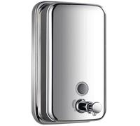 HynJGih Dispensador de jabón de Pared Manual Caja desinfectante de Acero Inoxidable de Acero Inoxidable Adecuado for el Hotel Casa de baño Cocina(L)