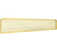 HynJGih Divisores for áreas de comedor, Panel de privacidad ahuecado for restaurante, Panel separador de mesa de comedor, valla baja(Gold,50x90cm)