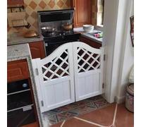 HynJGih El patio abre la puerta abatible Interior/pasillo, puerta abatible de cierre automático de partición, decoraciones for el hogar, Color de tamaño personalizado disponible(110x90cm)