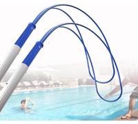 HynJGih Lifesaving Rescue Pole,Portable Telescopic Water Rod with Body Hook Ideal for Swimming Pools and Parks