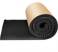 HynJGih Paneles acústicos autoadhesivos, relleno de aislamiento resistente y altamente resistente, for absorber el sonido en las paredes(1x25m)