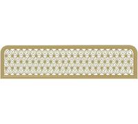 HynJGih Paneles divisorios de encimera Panel de privacidad de metal Separador de mesa Mampara divisoria de escritorio for áreas de comedor(Gold,60x150cm/23.62x59.05in)