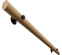 HynJGih Pasamanos de Escalera Antideslizantes Pasamanos de Madera Pasamanos de Escalera montados en la Pared Varilla de Soporte contra la Barra de Agarre de desván de Pared(120cm)