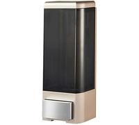 HynJGih Presione manualmente la Botella desinfectante de la Mano de la Pared del dispensador de jabón Adecuado for los baños de los hogares de los hogares(Metallic)