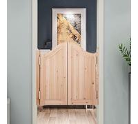 HynJGih Puerta abatible de madera for cocina, puerta de doble descarga for interior de oficina en casa, puerta de media cintura for entrada de barra(70x90cm)