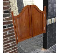 HynJGih Puerta bidireccional simple de media cintura con lumbrera, puerta divisoria for exteriores de jardín, tamaños y colores personalizados disponibles(120x90cm)