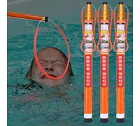 HynJGih Rescue Pole with Safety Hook - Emergency Life-Saving Rod for Swimming Pools and Docks