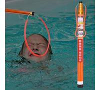 HynJGih Rescue Pole with Safety Hook - Emergency Life-Saving Rod for Swimming Pools and Docks, Adjustable Design