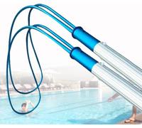 HynJGih Telescopic Pool Safety Hook，Durable Aluminum Life Saver for Swimming Pools and Lakes