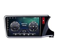 HYNMSM Android 15 Estéreo para Auto de 10 Pulgadas Radio estéreo para Auto para Honda City Grace 2014-2017 RHD Plug and Play con Carplay inalámbrico Android Auto GPS Conexión de Espejo Bluetooth, 8 n