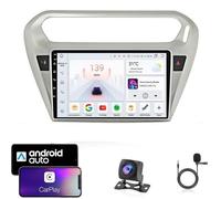 HYNMSM Autoradio Android 15 para Peugeot 301 2014-2016,Écran Tactile 9",CarPlay/Android Auto,GPS Intégré,4G/WiFi,Bluetooth 5.0,Comando al Volante,Plug & Play(T1 4 Core WiFi 1G+16G)