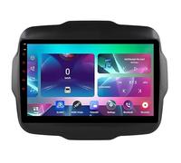 HYNMSM Estéreo para Auto Android 15 de 9 Pulgadas con Doble DIN para Je-EP Renegade 2014-2018, Plug and Play con Carplay inalámbrico, Android Auto, GPS, conexión Bluetooth Mirror, 4 núcleos, WiFi 2G+