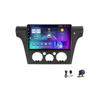 HYNMSM Estéreo para automóvil Android 13 de 9 Pulgadas Compatible con Mi-tsubishi Outlander Radio de automóvil con Pantalla táctil Bluetooth inalámbrico Car-Play Android Auto Navegador GPS multim