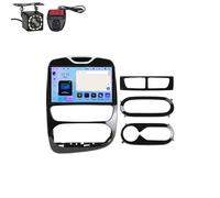 HYNMSM para Renault Clio 4 Bh98 Kh98 2012-2016 Estéreo para automóvil, Doble Din 9 pulgadas HD Pantalla táctil Radio para automóvil Inalámbrica Carplay Android Auto Navegador GPS para automóvil WiFi