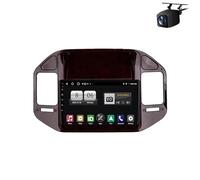 HYNMSM Radio para Coche Android 15 de 9 Pulgadas con Pantalla táctil Doble DIN inalámbrica Carplay para Mi-tsubishi Pajero 3 V70 V60 1999-2006 con Bluetooth, GPS, WiFi, Am, Reproductor Multimedia, SW