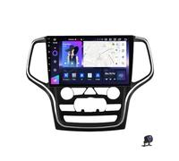 HYNMSM Reproductor MP5 estéreo para Coche Android 13 con navegación, Pantalla táctil de 9 Pulgadas, Radio para Coche para Je-EP Grand Cherokee Limited 2014~2022, Compatible con 4G/WiFi/FM/SWC/DSP