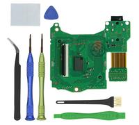 HYNNIO Ranura de repuesto para tarjetas de juego compatible con Nintendo Switch, ranura de repuesto para lector de cartuchos de tarjetas de juego con conector de auriculares, pieza de reparación para