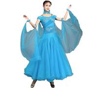Hynyjxjy H,L, vestidos de baile de salón para mujer, ropa de baile de vals, traje de baile moderno, disfraz de baile de tango, Foxtrot