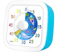 HYOJCWU Temporizador Visual de Cuenta Regresiva 60 Minutos, Silencioso para Cocina, Herramienta de Gestión del Tiempo para Niños y Adultos, Ajuste Rápido