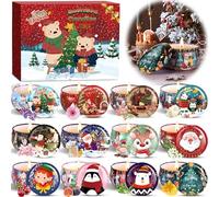 HYOJCWU Velas Perfumadas Juego de 12 piezas,Navidad Velas Aromaticas Regalos,Vela Aromática Regalo de Velas de Aromaterapia Cera de Soja Natural Vela de Viaje Adecuado, Yoga Baño Dormitorio, Navidad