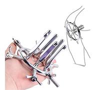 HYOPBSCN Expansor anal de metal Dilatador anal vaginal Dilatador Dilatación anal Esparcidor anal Enorme espéculo Fetiche Masturbación Tapón anal Tapón anal Fisting BDSM SM Juguetes sexuales for hombre