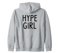 Hype Girl Sign,Hype Girls Cheerleading Sports Mom Cheer Fan Sudadera con Capucha