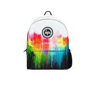Hype School Uni - Mochilas informales para el trabajo, senderismo, para niños, niñas, adolescentes, hombres y mujeres, Múltiples goteos, Talla única, Casual