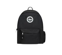 hype School Uni - Mochilas informales para el trabajo, senderismo, para niños, niñas, adolescentes, hombres y mujeres, Núcleo negro, Talla única