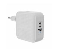 HYPER 70W USB-C GAN TRAVEL CHARGER (3C+1A) - WHITE