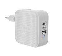 HYPER 70W USB-C GAN TRAVEL CHARGER (3C+1A) - WHITE
