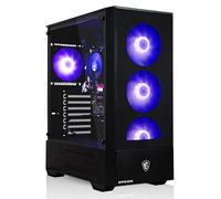 HYPER BYTE® Essential Gaming PC - Ordenador con AMD Ryzen 3 3200G con 4,0 GHz | Radeon Vega 8 | 16 GB RAM DDR4 | Disco SSD 256 GB | Torre de sobremesa | WLAN | Windows11 Pro